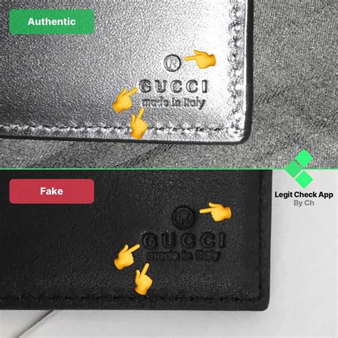 fake black gucci wallet inside|how to spot a gucci wallet.